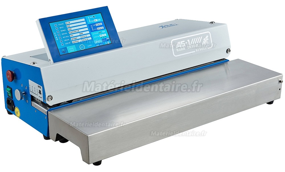Thermosoudeuse stérilisation dentaire automatique Sinole AS-1 avec découpe